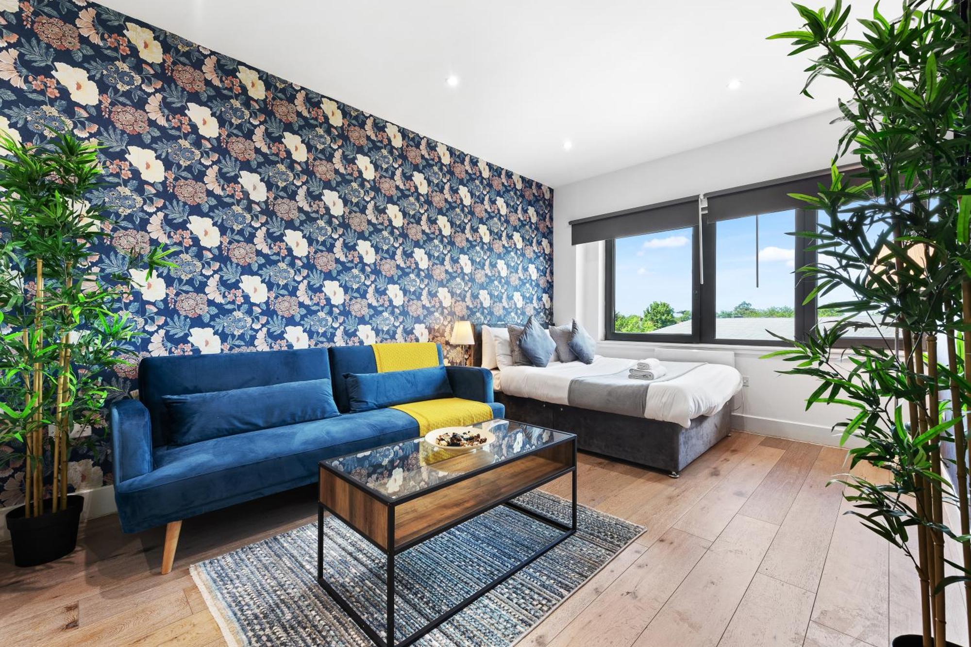 Modern One Bedroom Flat - Sleeps 5 -Near Heathrow - London Ub3 Exterior foto